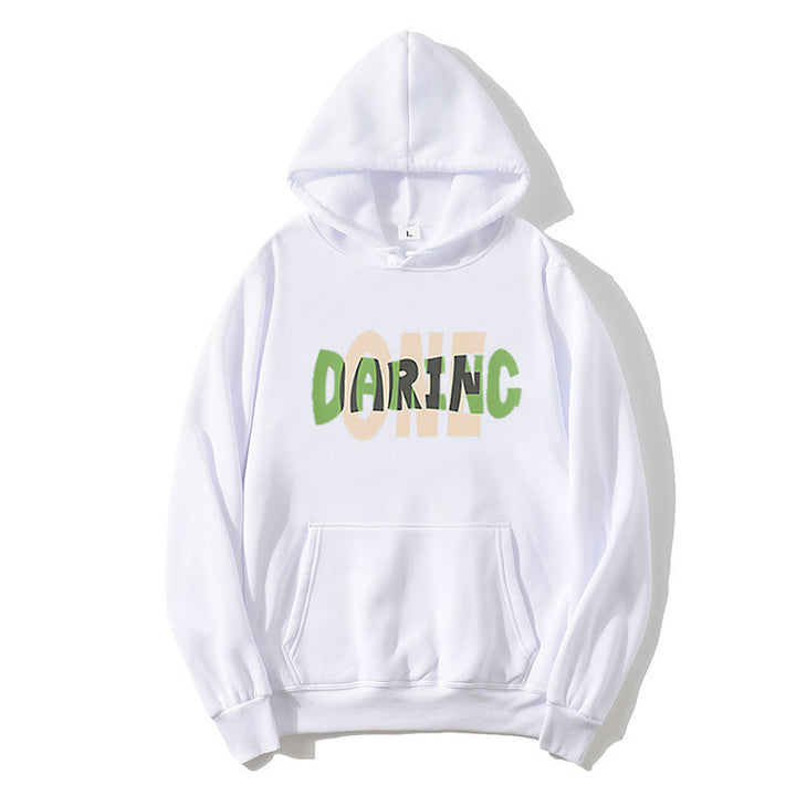 Women’s hoodie with large printed lettering Chic & Stil