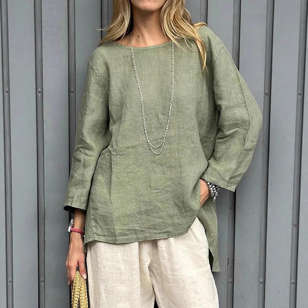 Ladies linen top Lune London