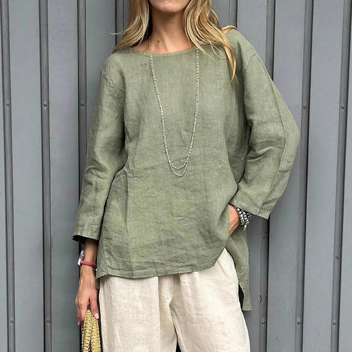 Ladies linen top Lune London