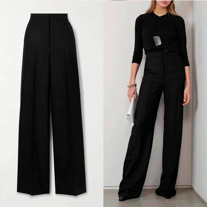 Pantalons palazzo élégants pour femmes taille haute Chic & Stil