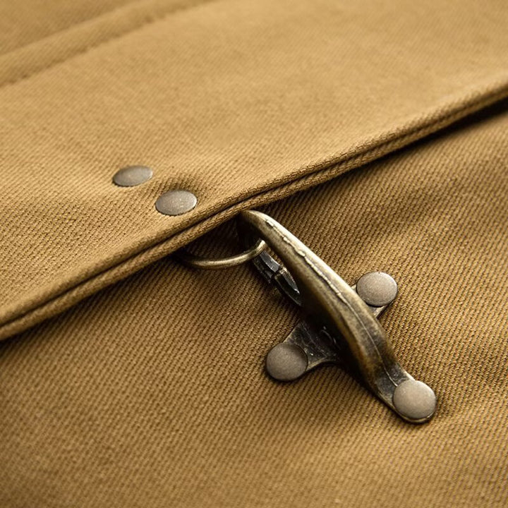 Veste de transition féminine à la mode avec fermeture à boutons pratique et grandes poches Chic & Stil