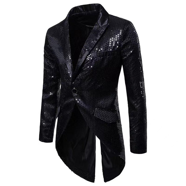 Elegant and shiny men's blazer with a chic cut Lune London
