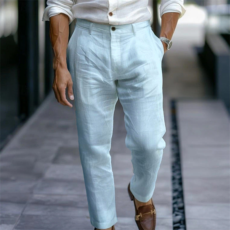 Elegant chinos for men with a slim fit Lune London