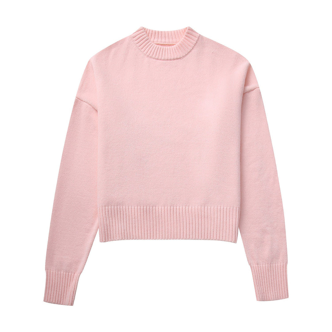 Women's Casual Sweater with Dropped Shoulders Lune London