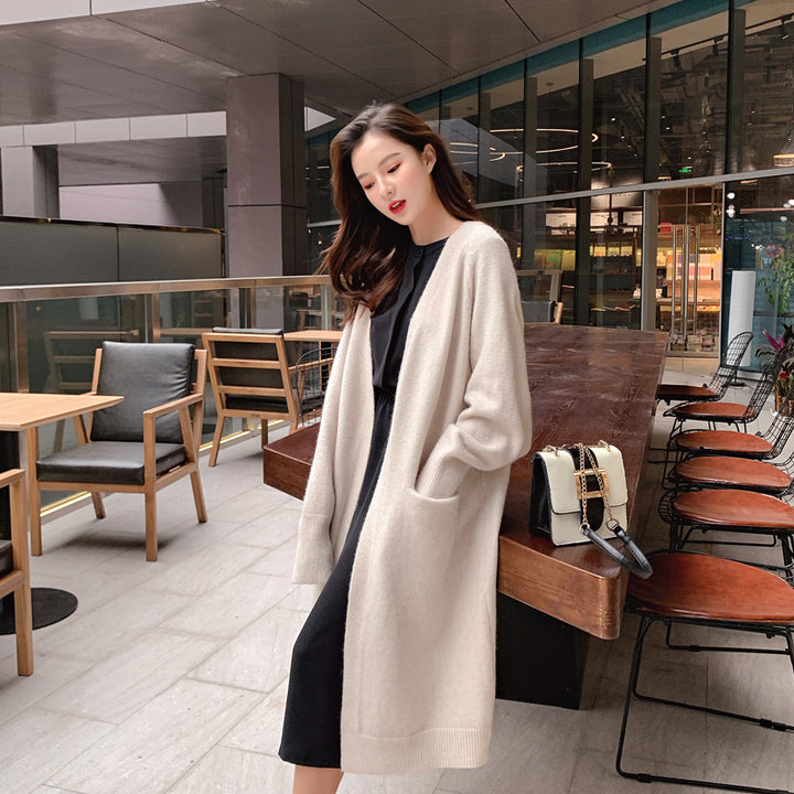 Cardigan long décontracté pour femmes Chic & Stil