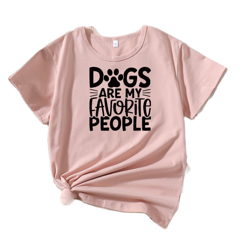 Graphic T-shirt for dog-loving women Lune London
