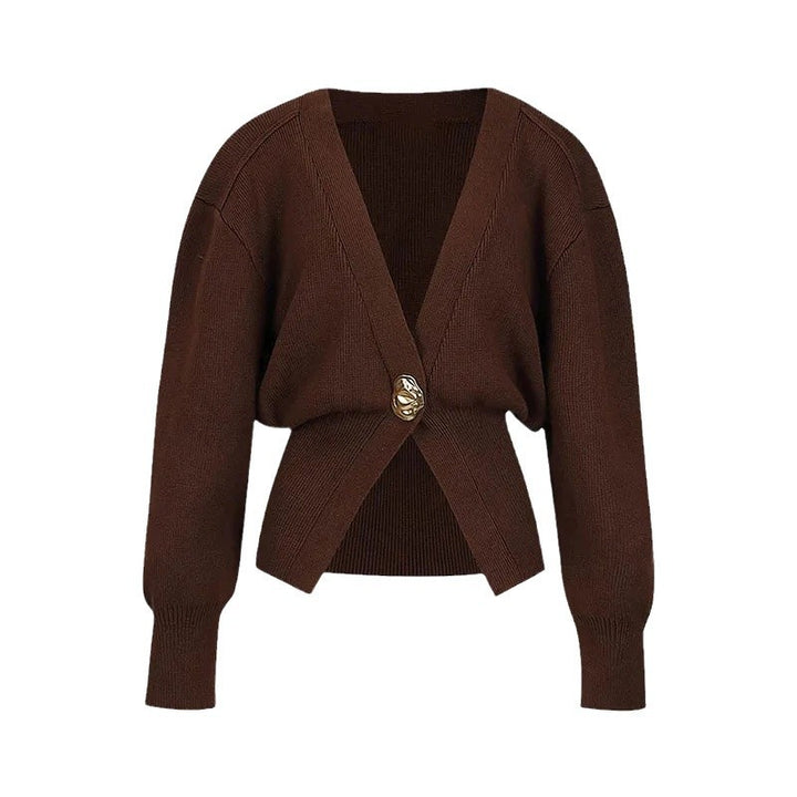 Cardigan féminin à la mode avec fermeture élégante Chic & Stil