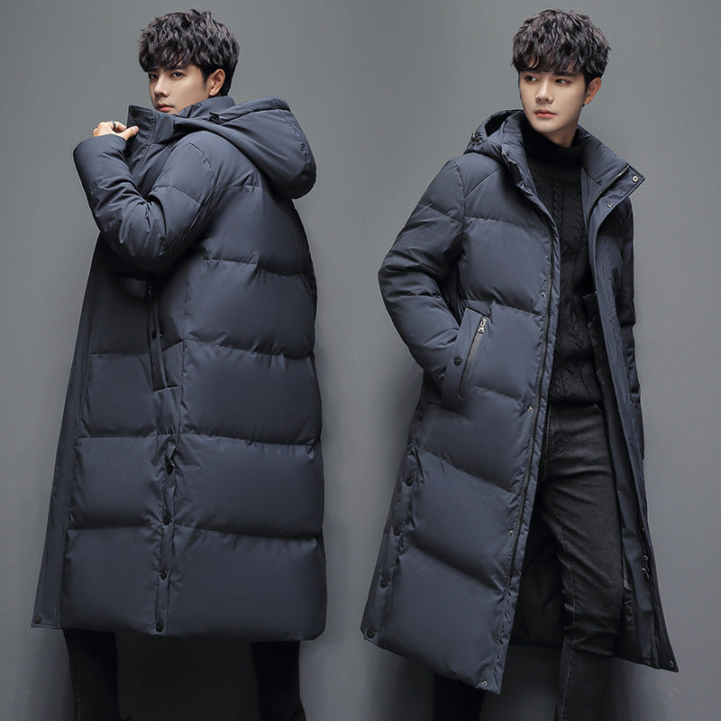 Men’s Waterproof Down Parka with Adjustable Hood & Breathable Fabric | Lune London