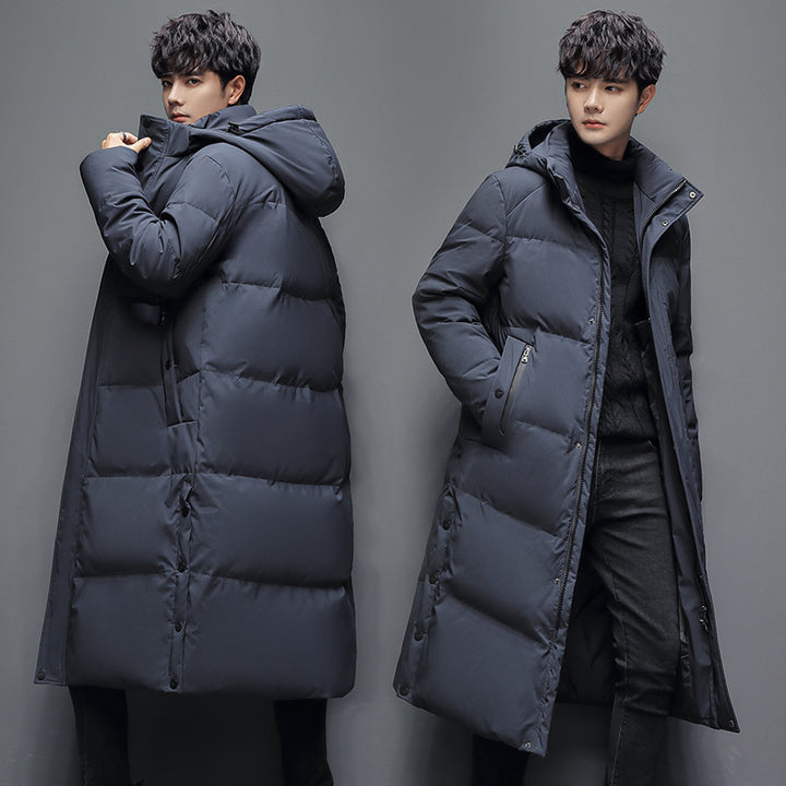 Men’s Waterproof Down Parka with Adjustable Hood & Breathable Fabric | Lune London