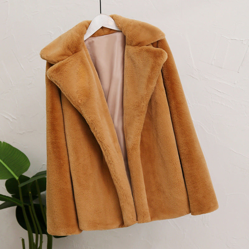 Ladies Flauscher Coat Lune London