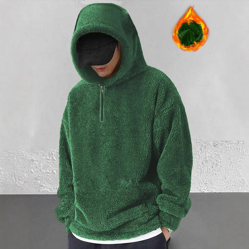 Ladies micro-fleece hooded sweatshirt Lune London