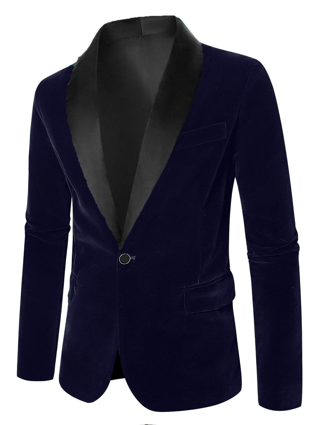 Elegant velvet jacket for men with satin finish Lune London