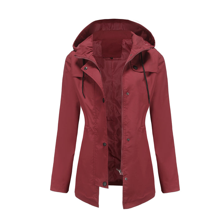 Waterproof leisure jacket for women with adjustable hood Lune London