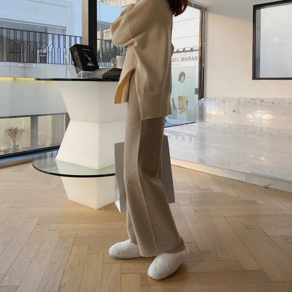 Wide Palazzo pants for women in soft material Lune London