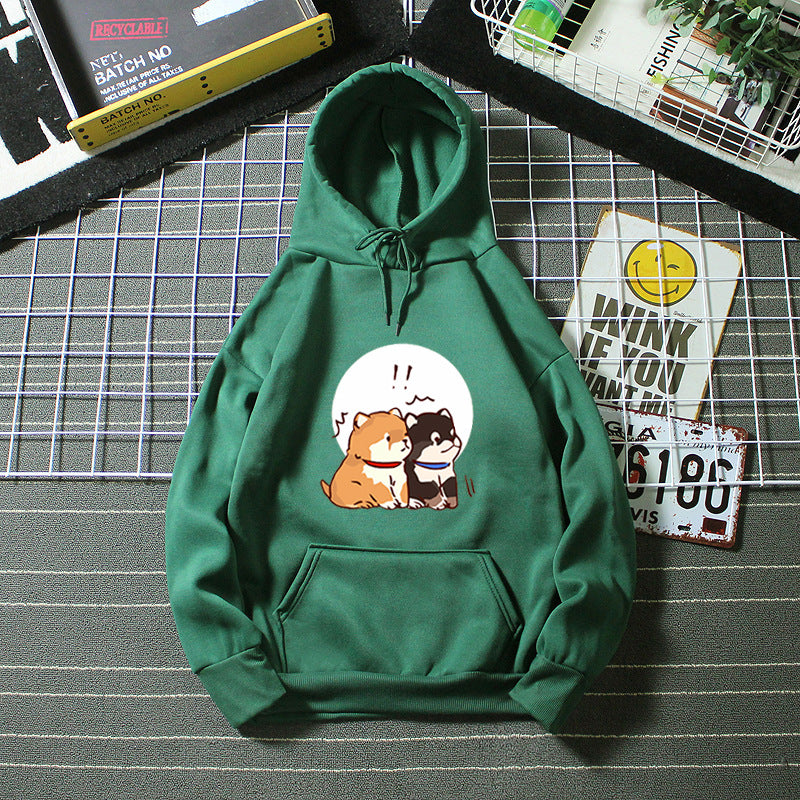Women's hoodie with cute dog design Chic & Stil
