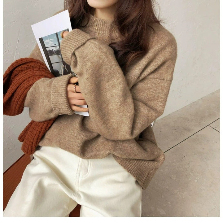 Women oversized comfortable sweater Chic und Style