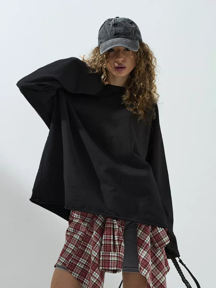 Lune London oversized long sleeve women's t-shirt