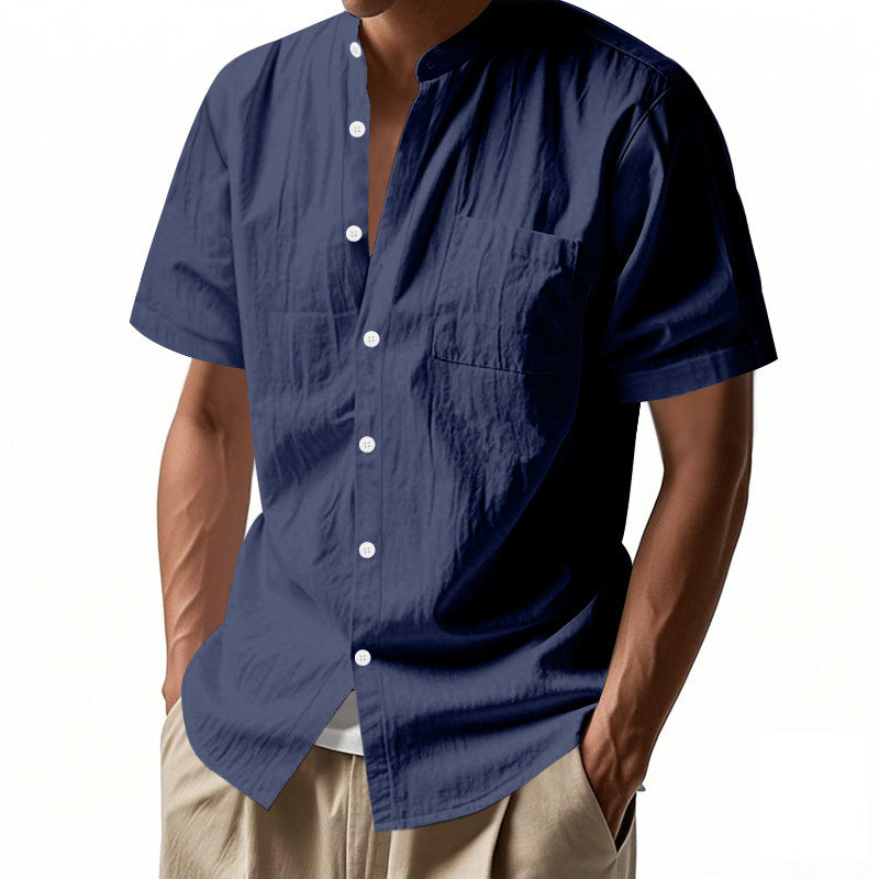Men Short Sleeve Shirt Lune London