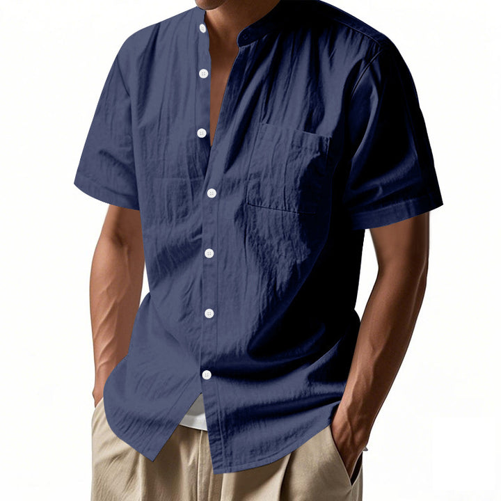 Men Short Sleeve Shirt Lune London