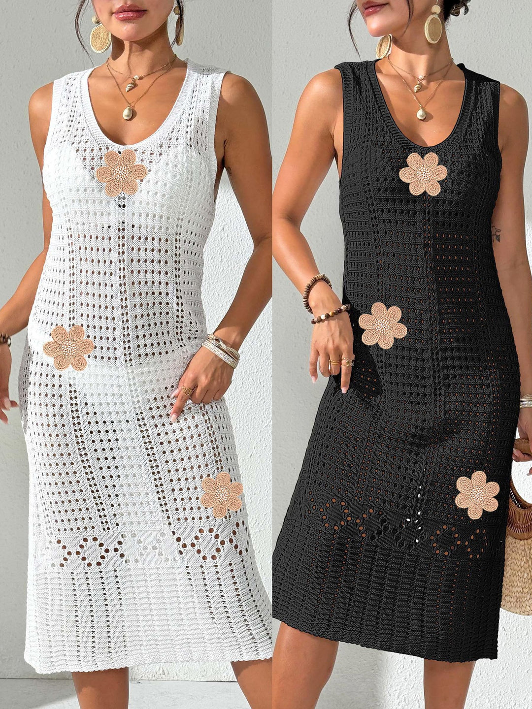 Stylish crochet beach dress for women Lune London