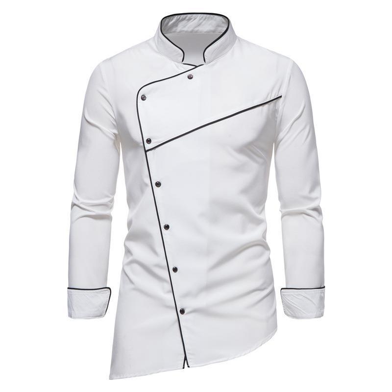 Men's chef jacket with precious contrasts and high-quality finish Lune London