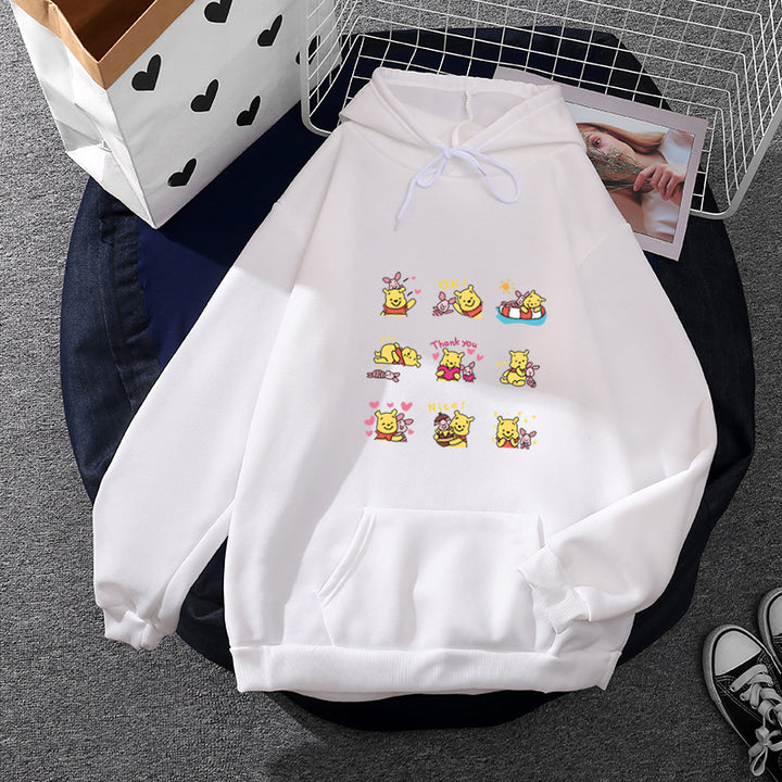 Women's hoodie with cute pattern Chic & Stil