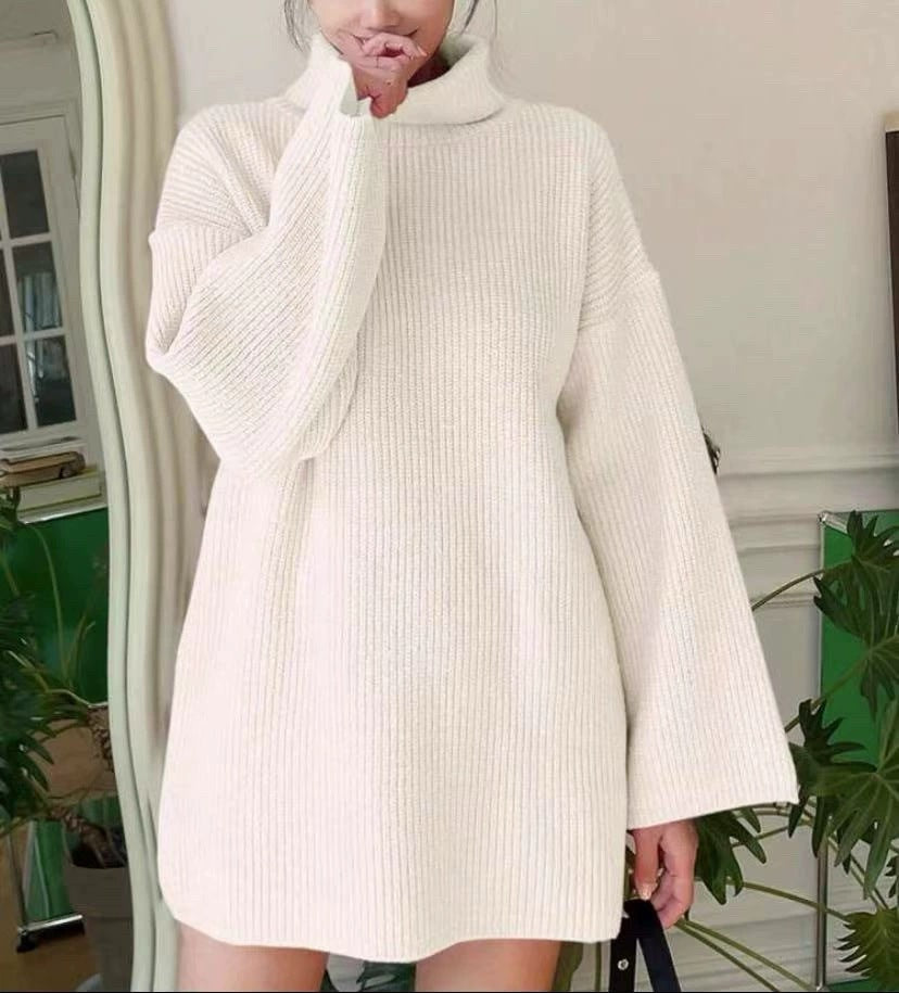 Ladies Chunky Knit Sweater Lune London