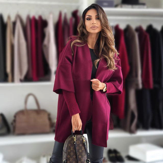 Women's hooded coat made of high-quality material with structured design Lune London