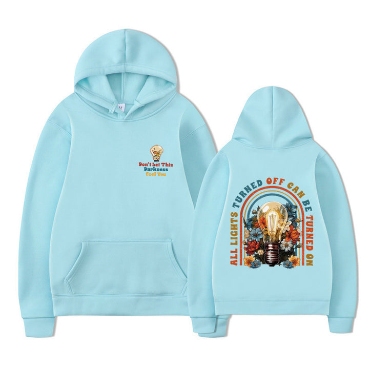 Women's hoodie with colorful design and relaxed fit Lune London