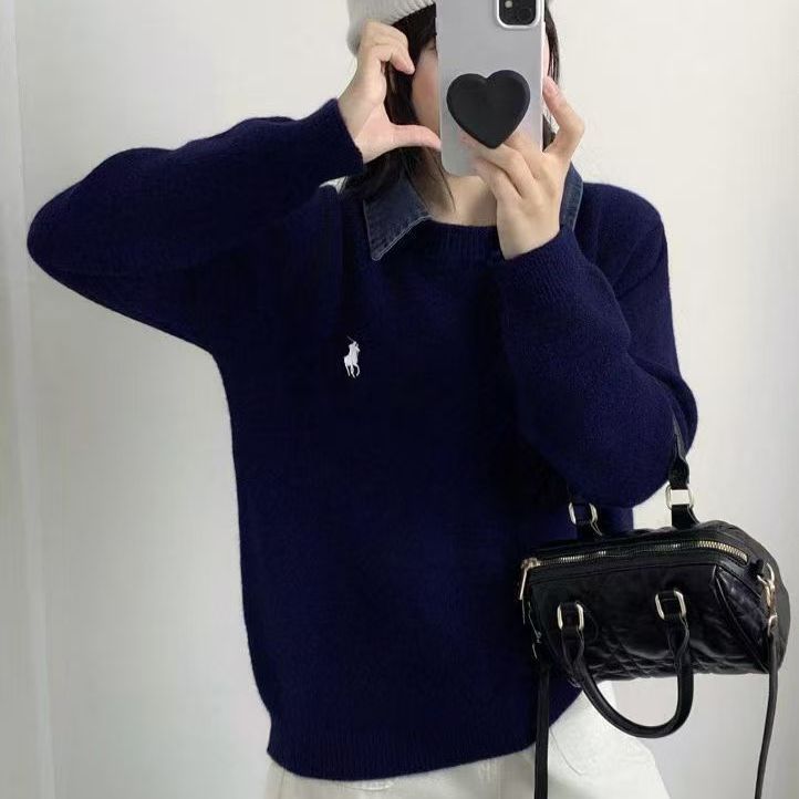 Pull décontracté pour femmes avec structure en maille de haute qualité Chic & Stil