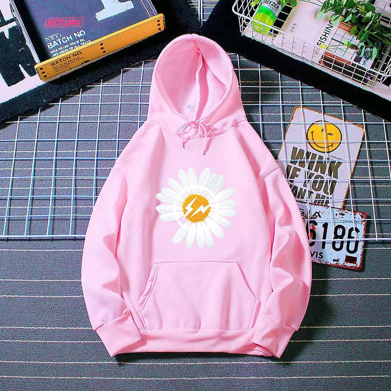 Women's hoodie with floral design Chic & Stil