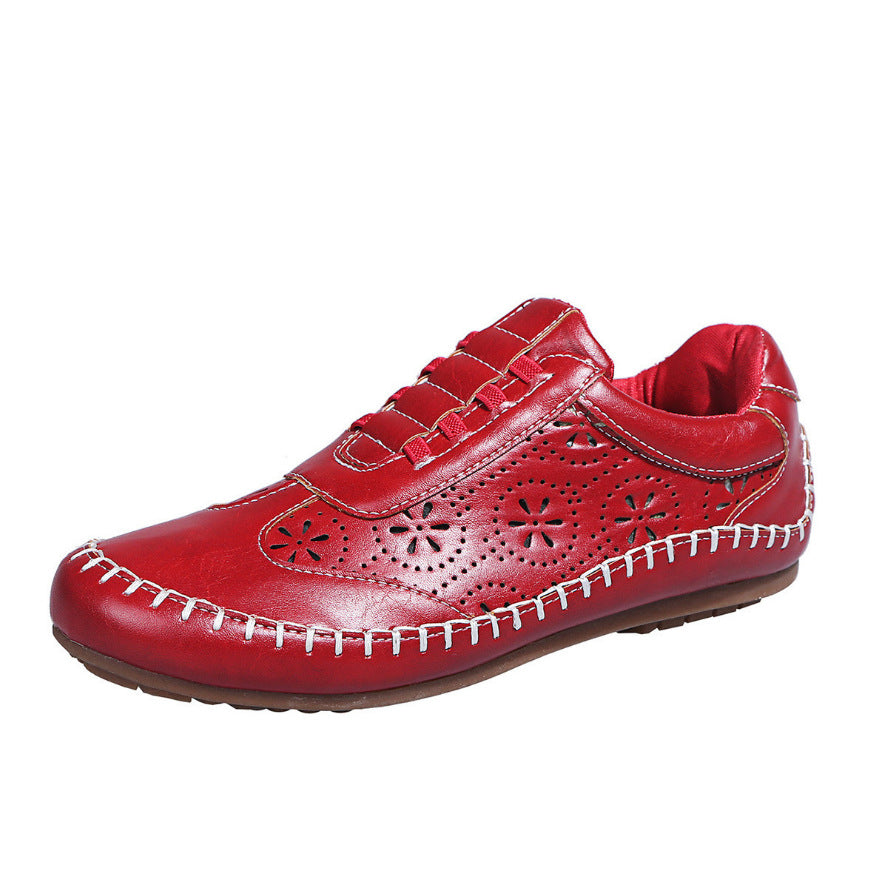 Women Comfort Sneakers Perforated Lune London