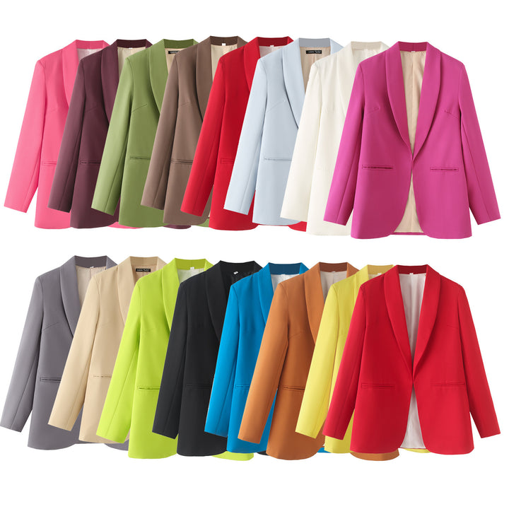 Veste blazer élégante pour dames avec une coupe moderne et des poches structurées Lune London