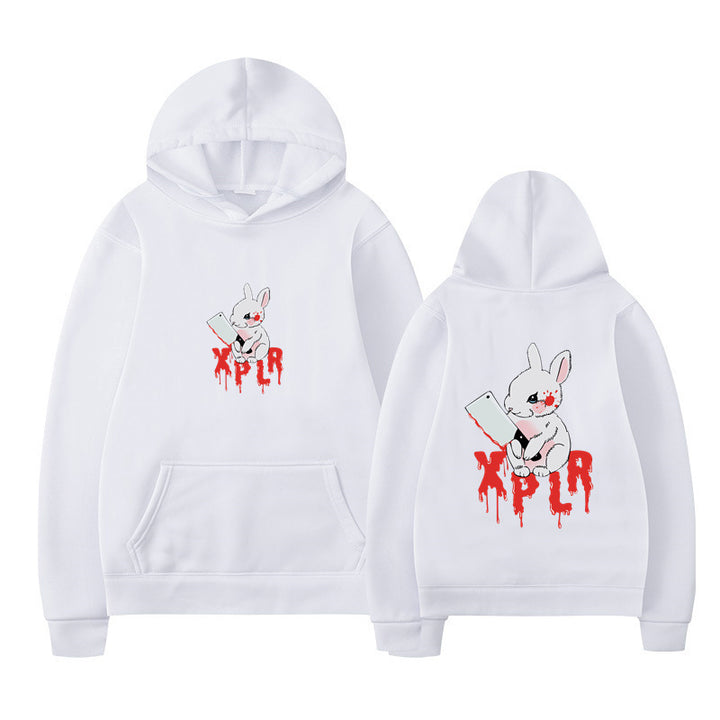 Women's hoodie with striking cartoon motif and comfortable fit Lune London