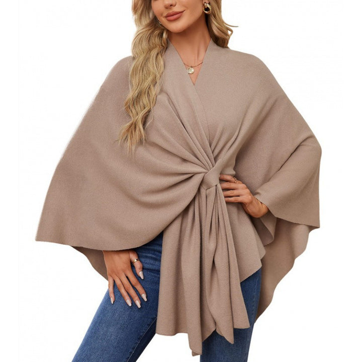 Trendy wrap coat for women with a chic and stylish design