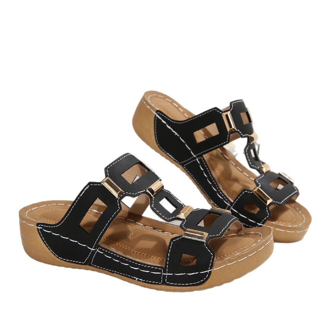 Women's fashion slide sandals Lune London