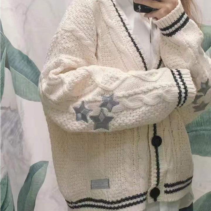 Lune London | Women's knitted oversized cardigan