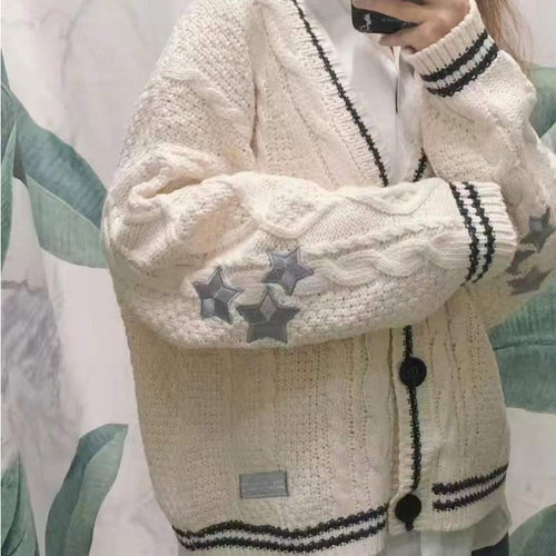 Lune London | Women's knitted oversized cardigan