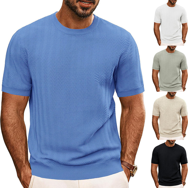 Men's structured crew neck t-shirt Lune London