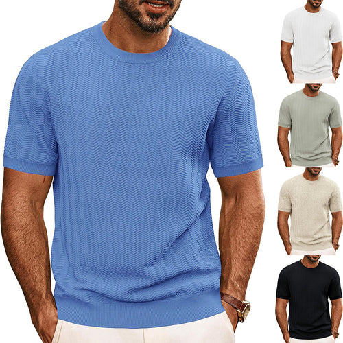 Men's structured crew neck t-shirt Lune London