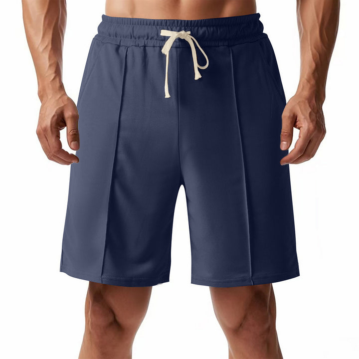 Comfortable sports shorts for men with elastic waistband and practical side pockets Lune London