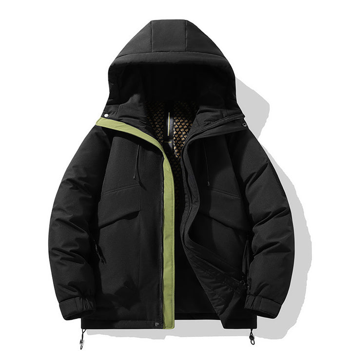Insulated transitional jacket for men with practical inner lining Lune London