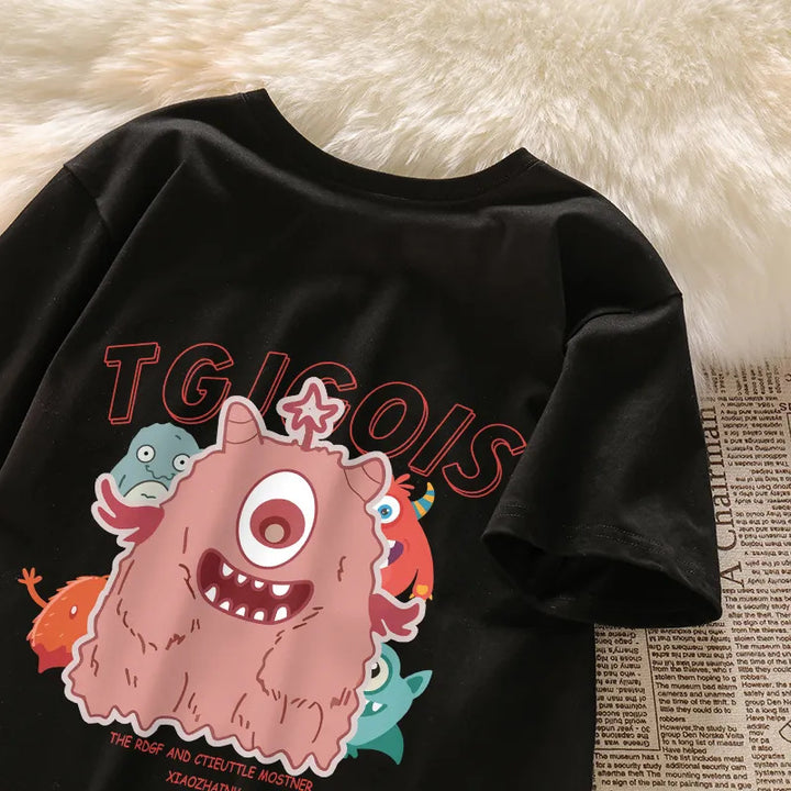 Haut à capuche pour femmes avec imprimé animal coloré et ludique Chic & Stil