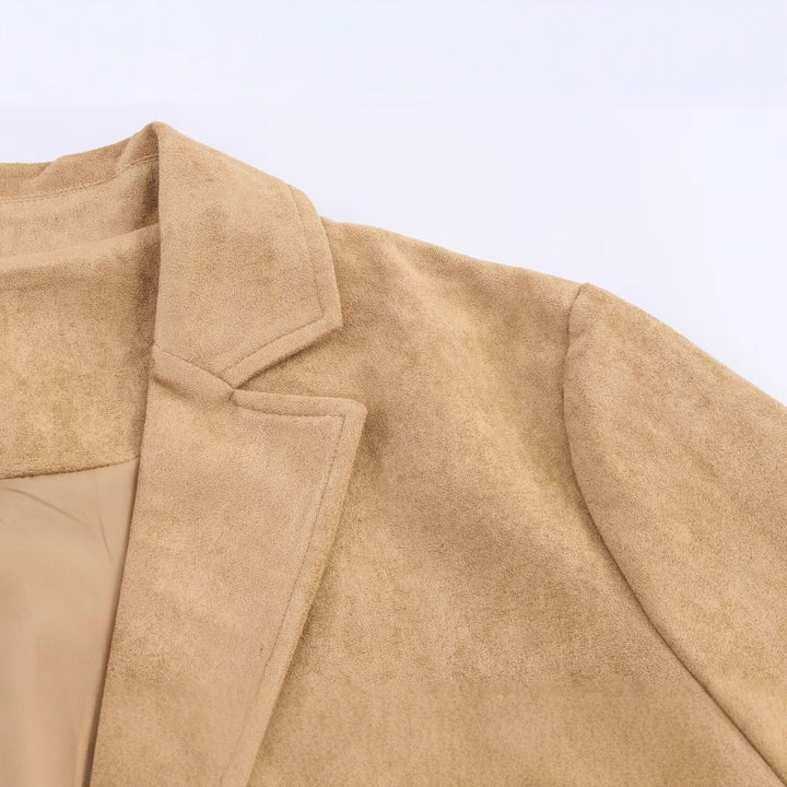 Casual faux leather coat for women with oversized fit Lune London