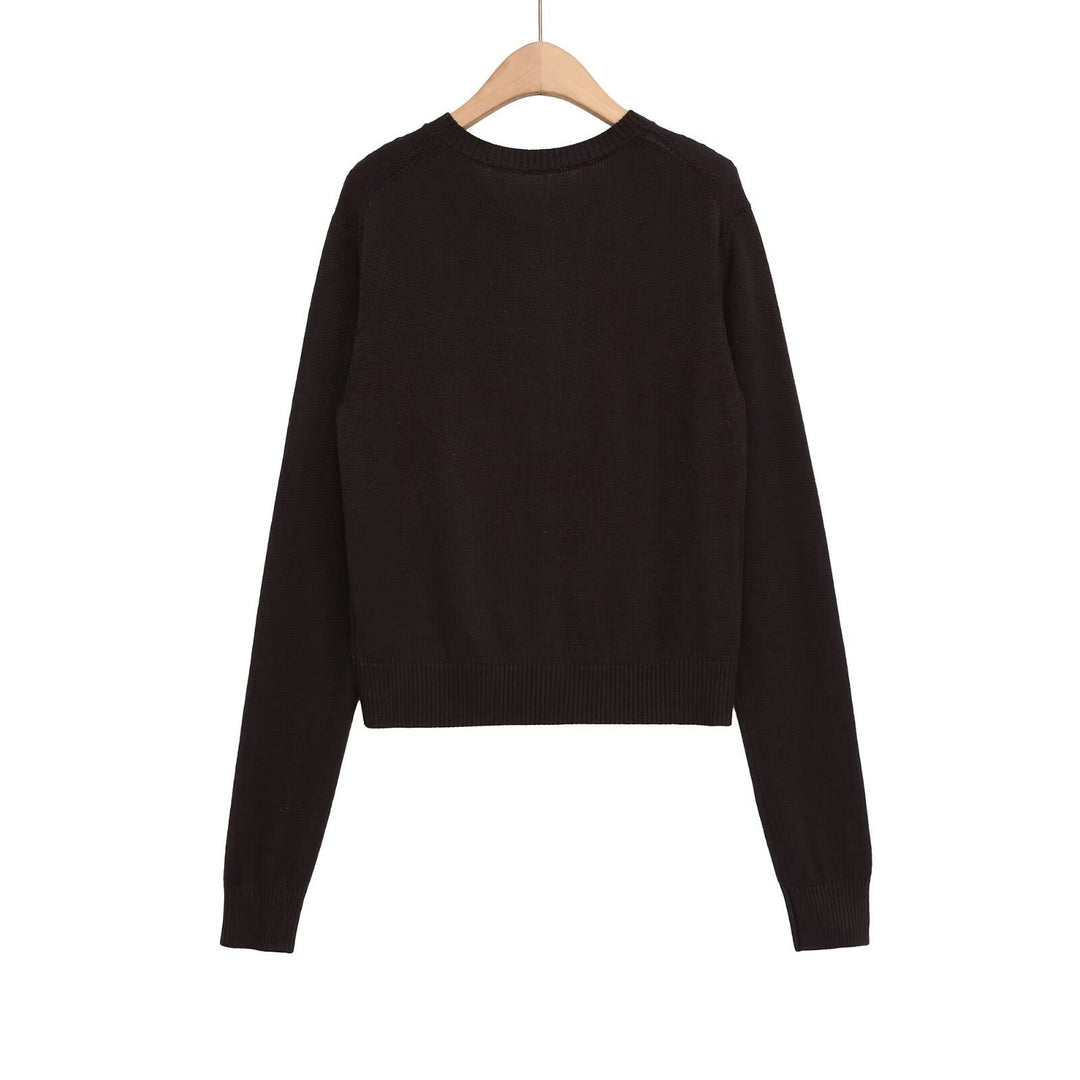 Elegant ladies cardigan with button details Lune London