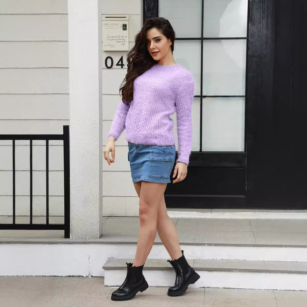Pull en tricot confortable pour femmes avec coupe moderne Chic & Stil