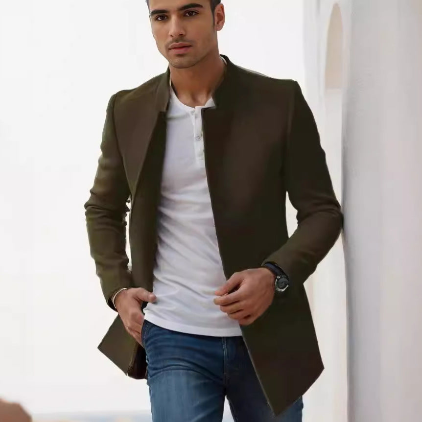 Chic and stylish fitted blazer for men