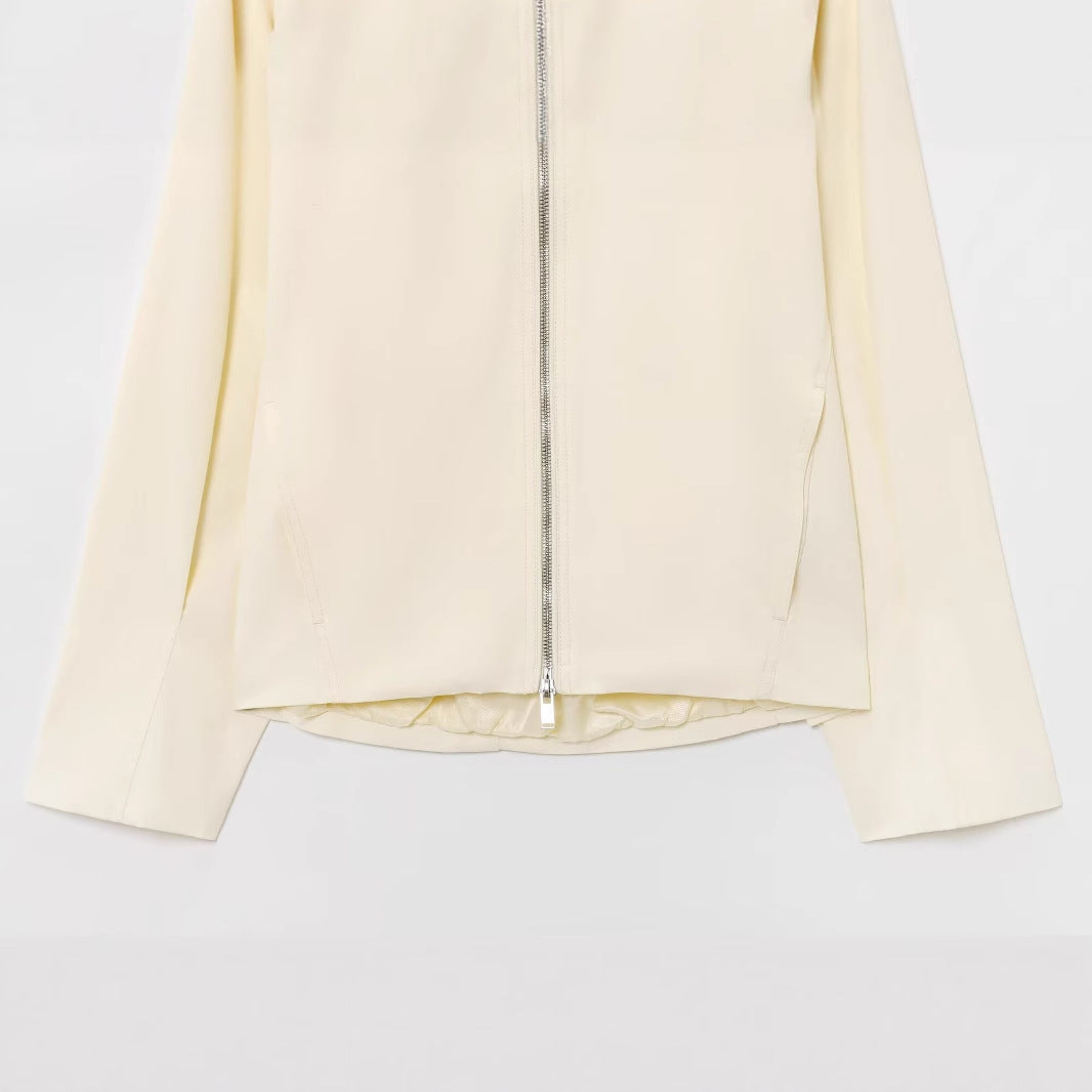 Trendy biker jacket for women in high-quality material Lune London