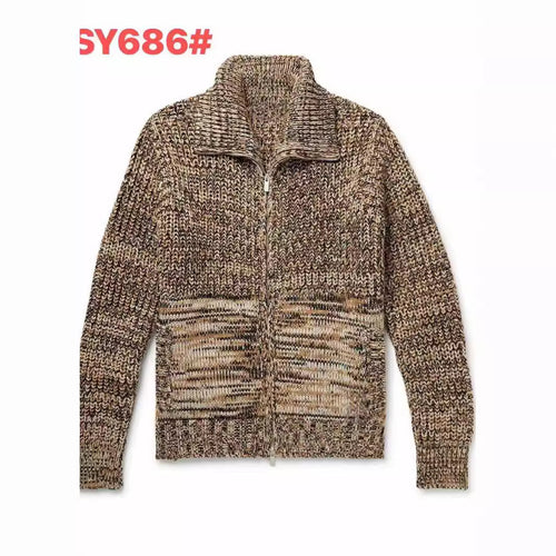Women’s knit jacket with high collar Lune London