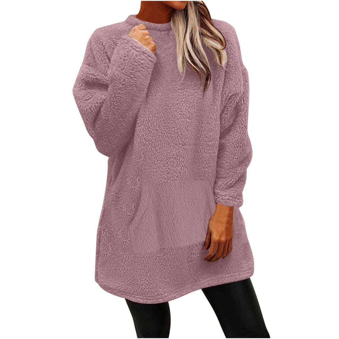 Cozy oversized sweater for women with high neck from Lune London